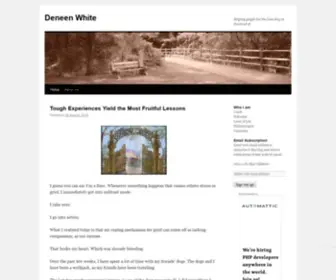 Deneenwhite.com(I help people overcome their limiting beliefs by taking personal responsibility over their mindset so that they can achieve their goals) Screenshot