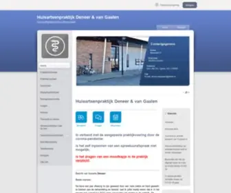 Deneervangaalen.nl(Huisartsenpraktijk dronten) Screenshot