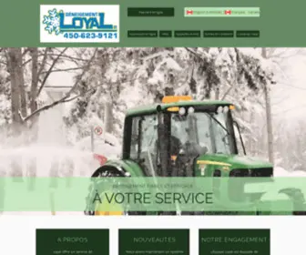 Deneigementloyal.com(Accueil) Screenshot