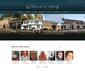 Dengelmortuary.com(Ottawa, KS Funeral Home & Cremation) Screenshot