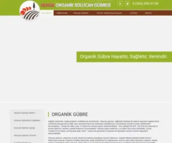 Dengeorganikgubre.com(Solucan Gübresi) Screenshot