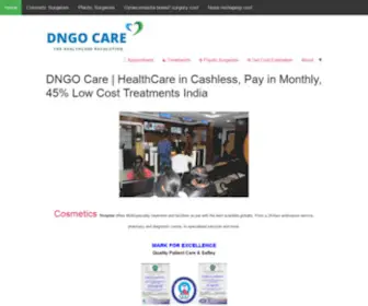 Dengo.in(Dngo Care HealthCare Cashless and Painless Treatments India) Screenshot