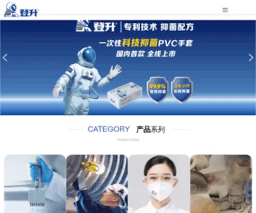 Dengsheng.com(山东登升安防科技有限公司) Screenshot