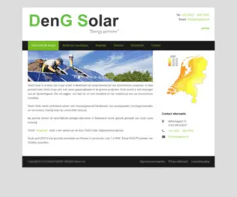 Dengsolar.nl(DenG Solar) Screenshot