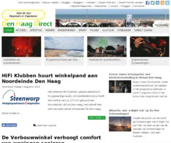 Denhaagdirect.nl(Door en voor Hagenaars en Hagenezen) Screenshot