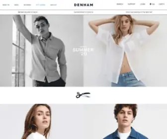 Denham.com(DENHAM) Screenshot