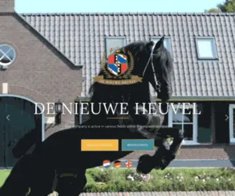 Denieuweheuvel.com(Hartelijk welkom op de site van De Nieuwe Heuvel. Ons bedrijf) Screenshot