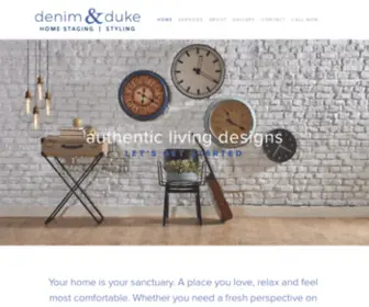 Denimandduke.com(Home Staging) Screenshot