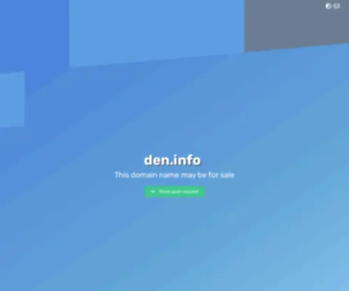 Den.info(Might be for sale) Screenshot