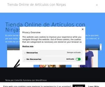 Deninjas.site(Tienda Online de Art) Screenshot