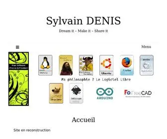 Denis-SYlvain.be(Denis SYlvain) Screenshot