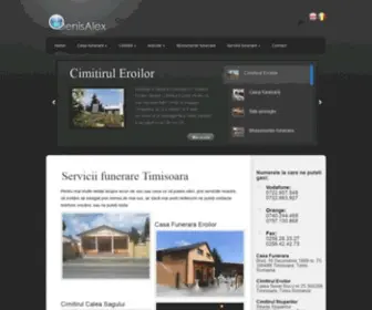 Denisalex.ro(Servicii Funerare Timisoara) Screenshot