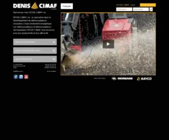 Deniscimaf.com(Bienvenue chez DENIS CIMAF) Screenshot