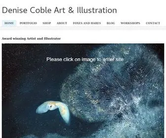 Denisecobleart.com(Denise Coble Art & Illustration) Screenshot