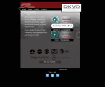 Denisekellyvoice.com(Voice Over Work) Screenshot