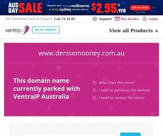 Denisemooney.com.au(Domain Parked With VentraIP Australia) Screenshot