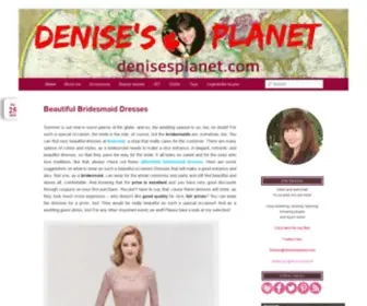 Denisesplanet.com(Denise's Planet) Screenshot