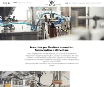 Denismancarella.com(Macchine Automatiche per Cosmetici) Screenshot