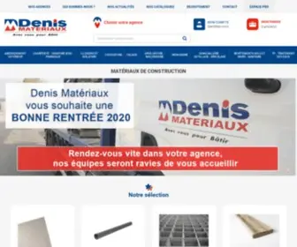 Denismateriaux.com(Denis Matériaux) Screenshot