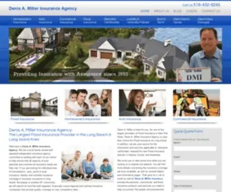 Denismillerinsurance.com(Denis A Miller Insurance Agency) Screenshot