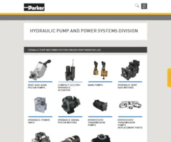 Denisonhydraulics.com(Denison Hydraulics) Screenshot