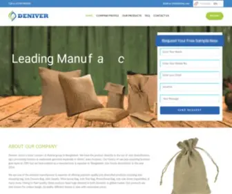 Deniver.com(Manufacturer of Home Decor Products in Bangladesh) Screenshot