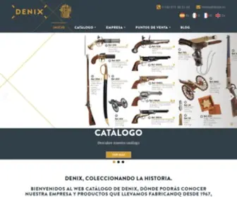 Denix.es(Replicas de armas antiguas para coleccionistas) Screenshot
