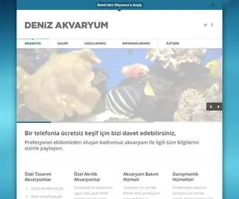 Denizakvaryum.com(Deniz Akvaryum) Screenshot