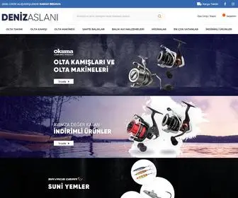 Denizaslani.com(Olta Takımı ve Balık Avı Malzemeleri) Screenshot
