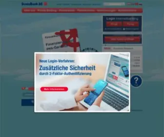 Denizbank.at(Tagesgeld) Screenshot
