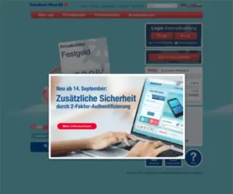 Denizbank.de(Online Sparen) Screenshot