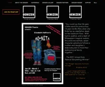 Denizentheatre.com(DENIZEN Theatre) Screenshot