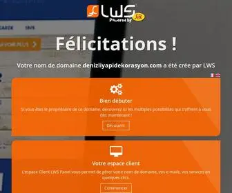 Denizliyapidekorasyon.com(LWS est un hébergeur web et registrat de nom de domaine) Screenshot