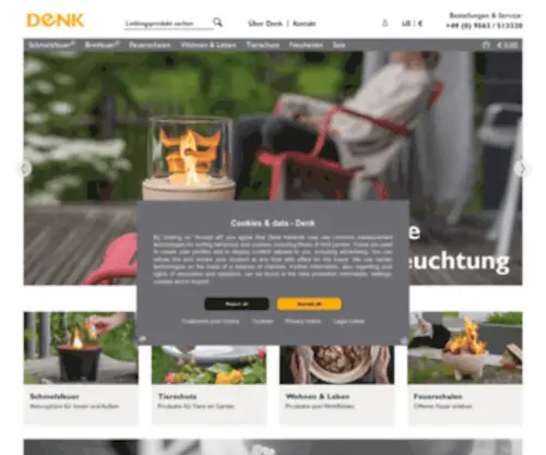 Denk-Keramik.de(DENK) Screenshot