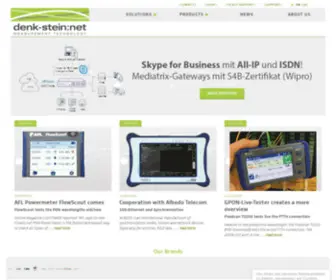Denk-Stein.com(Testtools and infrastructure for public networks) Screenshot