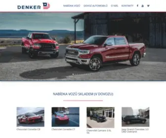 Denker.cz(Americké automobily) Screenshot