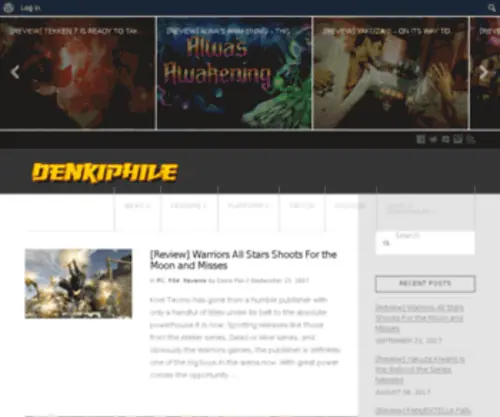 Denkiphile.com(First used 2011) Screenshot