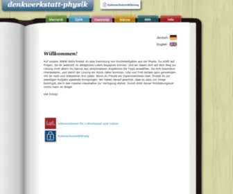 Denkwerkstatt-PHysik.de(Denkwerkstatt PHysik) Screenshot