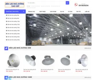 Denlednhaxuongcaocap.com(Đèn LED nhà xưởng 50w 100w 150w 200w giá rẻ 101) Screenshot