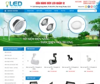 Denledquan12.com(ĐÈN LED TRANG TRÍ QUẬN 12) Screenshot