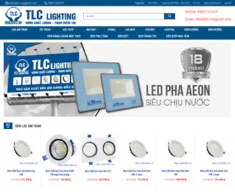 Denledtlc.vn(Đèn LED TLC tổng kho đèn led tlc chính hãng tại Hà Nội. Liên hệ hottline) Screenshot