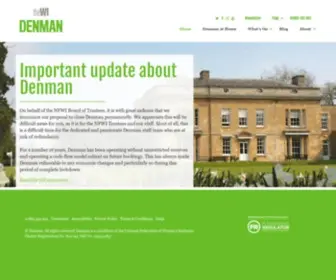 Denman.org.uk(Denman College) Screenshot