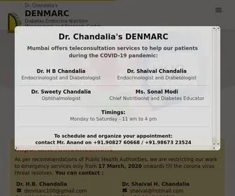 Denmarc.co.in(Dr. Chandalia's DENMARC) Screenshot