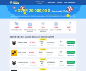 Denmark-Bonusesfinder.com Screenshot