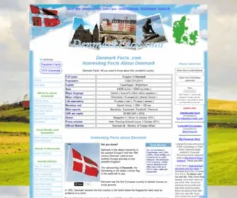 Denmarkfacts.com(Denmark Facts) Screenshot