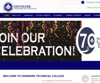 Denmarktech.edu(Denmark Technical College) Screenshot