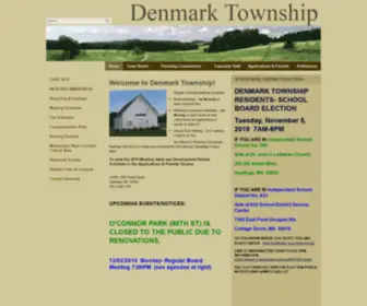 Denmarktownship.org(Denmark) Screenshot