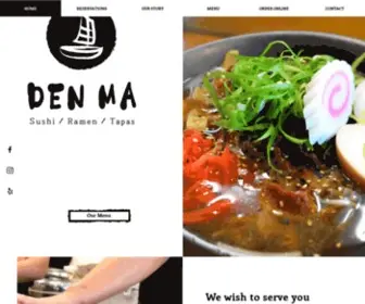 Denmasushi.com(Ramen) Screenshot