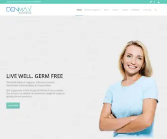 Denmax.co.in(DENMAX MEDICAL ONLINE SHOP) Screenshot