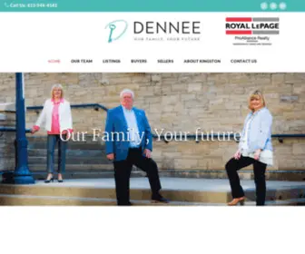 Dennee.com(Kingston Real Estate Agents) Screenshot